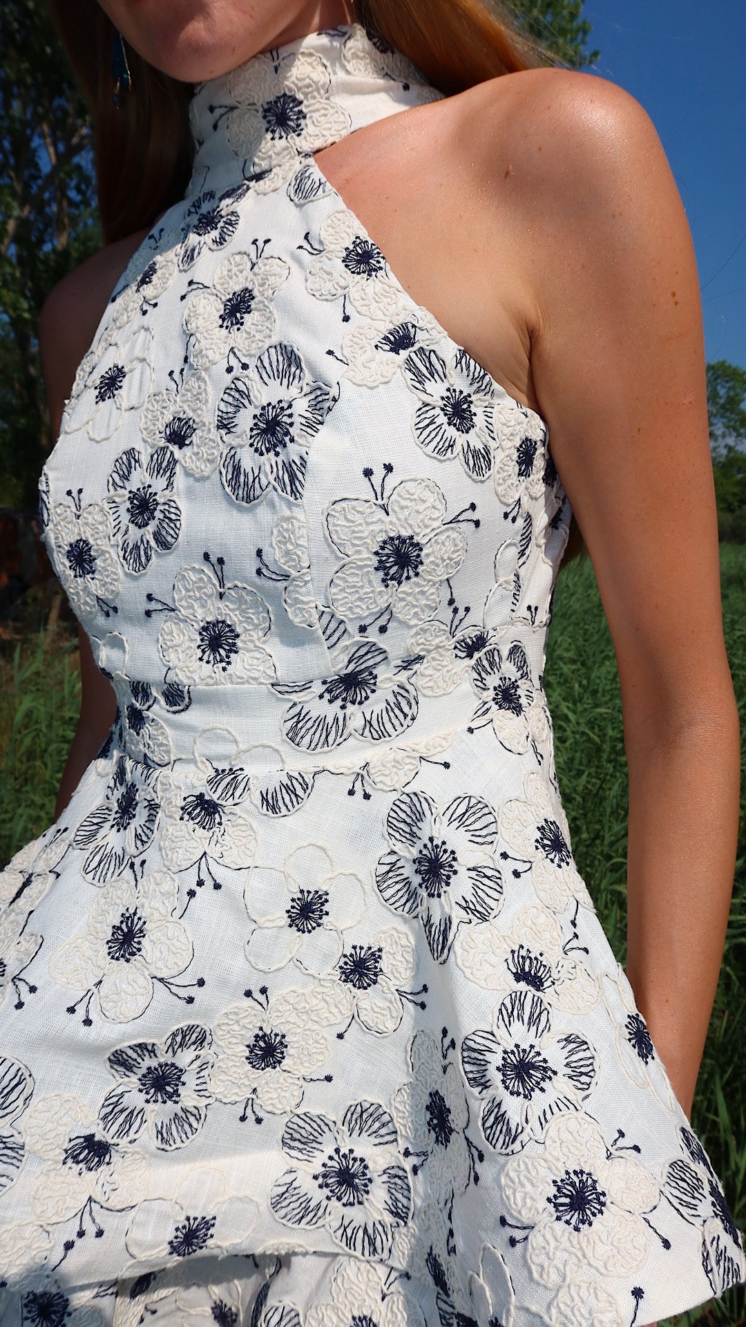 BLOOM AND FLOWERS DRESS